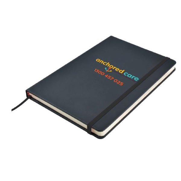 Venture A5 Notebook BLACK TILE-01