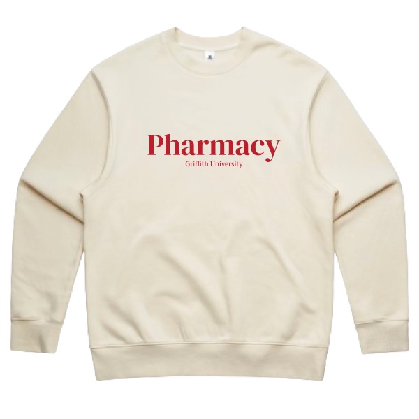 Mens Heavy Crew 5145 Ecru