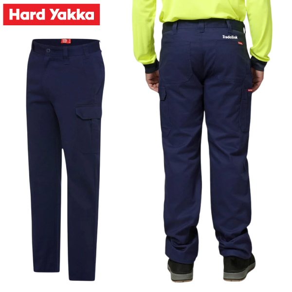 Hard Yakka Mens Core Cargo Drill Pant Y02570
