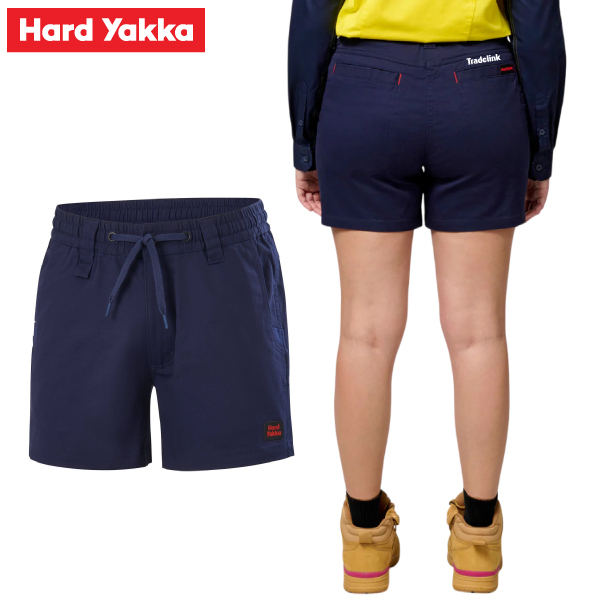 Hard Yakka Womens 3056 ToughMaxx Work Short Shorts Y08119