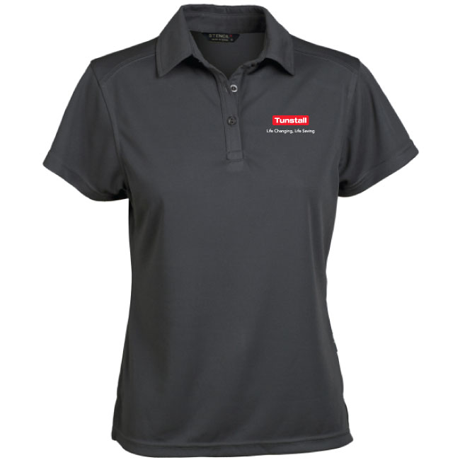 Charcoal-Ladies-Glacier-Polo