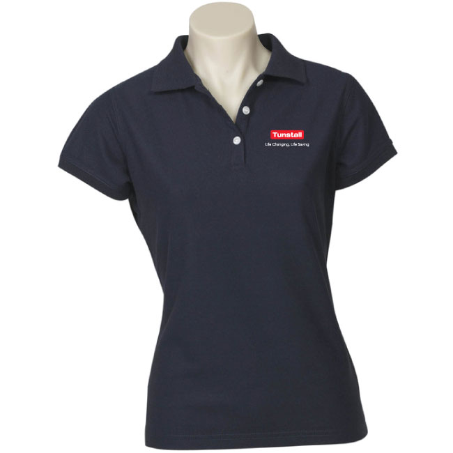 Navy-Ladies-Neon-Polo