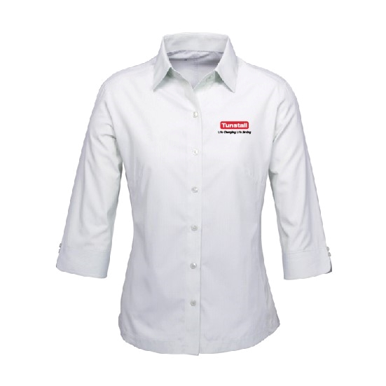 LADIES_Ambassador 3-4 Sleeve S29521 Silver